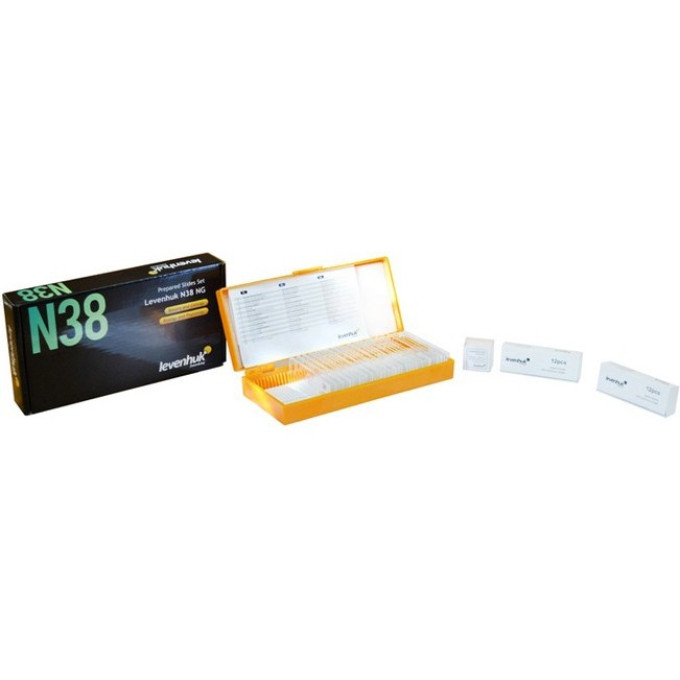 Набор готовых микропрепаратов LEVENHUK N38 NG 29278